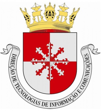 Coat of arms (crest) of the Directorate of Information and Communications Technology, Portuguese Navy