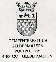 Wapen van Geldermalsen / Arms of Geldermalsen