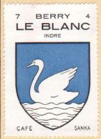 Blason du Blanc / Arms of Le Blanc