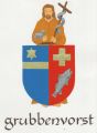 Wapen van Grubbenvorst/Arms (crest) of Grubbenvorst