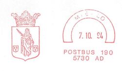Wapen van Mierlo/Arms (crest) of Mierlo