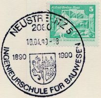 Wappen von Neustrelitz/Arms (crest) of Neustrelitz