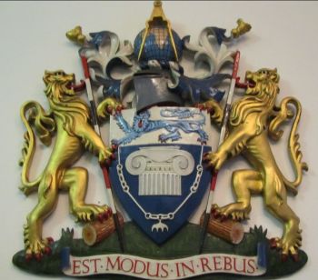 Arms (crest) of Royal Institution of Chartered Surveyors