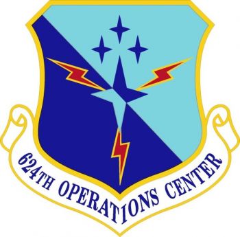 Coat of arms (crest) of the 624th Operations Center, US Air Force