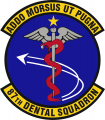 87th Dental Squadron, US Air Force.png