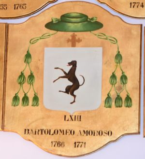 Arms (crest) of Bartolomeo Amoroso