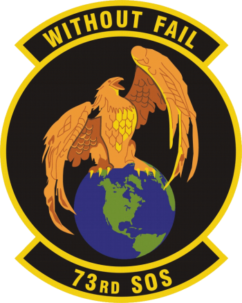 Coat of arms (crest) of the 73rd Special Operations Squadron, US Air Force