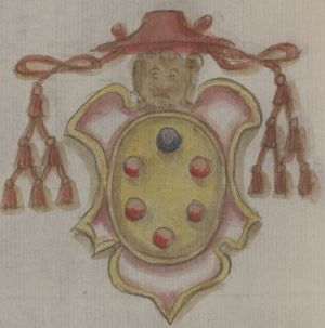 Arms (crest) of Ippolito de’ Medici