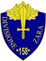 158th Infantry Division Zara, Italian Army.png