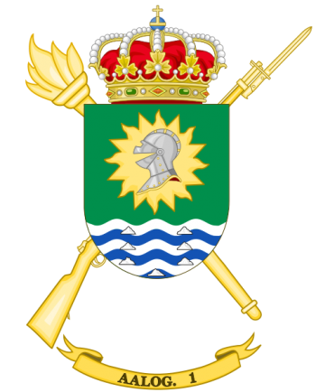 Coat of arms (crest) of the Logistics Support Group 81, Spanish Army