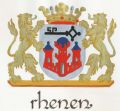 Wapen van Rhenen/Arms (crest) of Rhenen