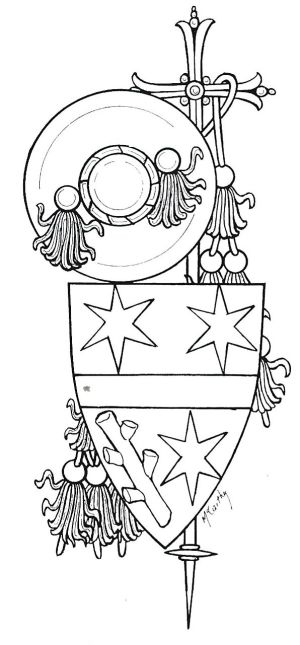 Arms (crest) of Pietro Paolo Parisio