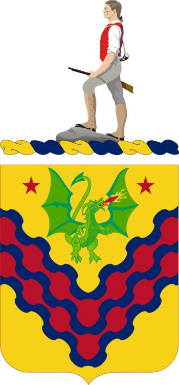 Arms of 453rd Chemical Battalion, US Army