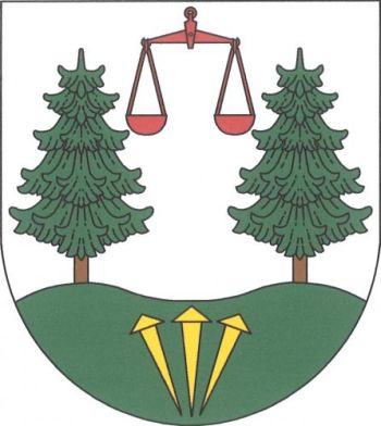 Wapen van Mezilečí/Arms (crest) of Mezilečí