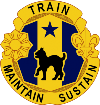 Coat of arms (crest) of 81st Infantry Division Wildcat (now 81st Readiness Division), US Army