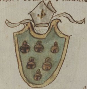 Arms (crest) of Cosimo de Angelis