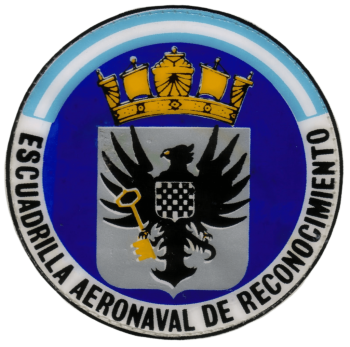 Coat of arms (crest) of the Naval Air Reconnaissance Squadron, Argentine Navy