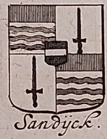 Wapen van Zanddijk/Arms (crest) of Zanddijk