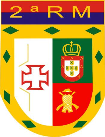 Coat of arms (crest) of the 2nd Military Region - Bandeiras Region, Brazilian Army