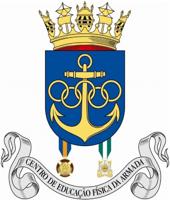 Coat of arms (crest) of the Center for Physical Education of the Navy, Portuguese Navy
