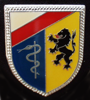 Coat of arms (crest) of the Medical Battalion 10, Germany