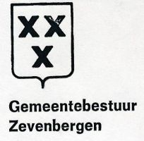 Wapen van Zevenbergen/Arms (crest) of Zevenbergen