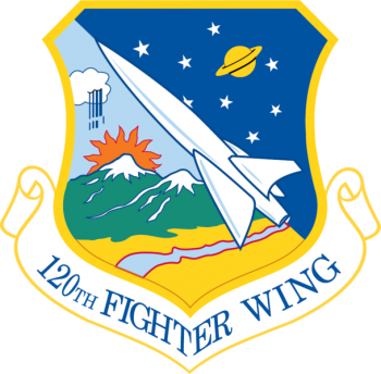 Coat of arms (crest) of the 120th Fighter Wing, Montana Air National Guard