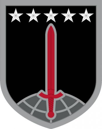 Coat of arms (crest) of 1st Multi-Domain Task Force, US Army