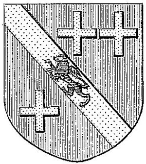 Arms of Édouard Bargedé