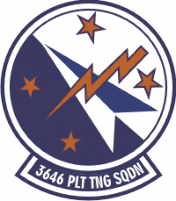Coat of arms (crest) of the 3643th Pilot Training Squadron, US Air Force