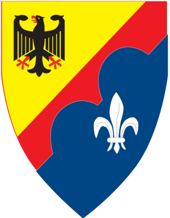 Coat of arms (crest) of the German Headquarters Group in France