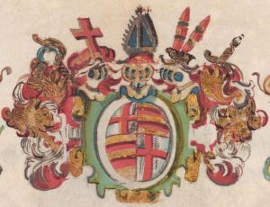 Arms (crest) of Dietrich von Fürstenberg