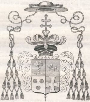 Arms of Claude-François-Marie Primat