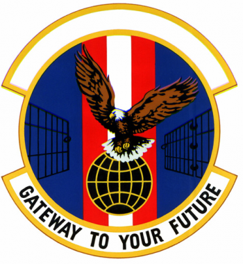 Coat of arms (crest) of the 3320th Correction and Retraining Squadron, US Air Force