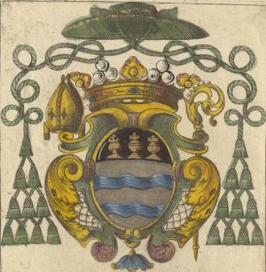 Arms (crest) of Cyprien-Gabriel Bénard de Résay