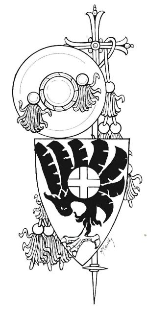 Arms (crest) of Dömötör Vaskúti