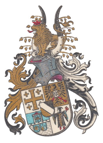 Arms of Münchener Wingolfs and der Technischen Hochschule