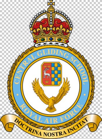 Coat of arms (crest) of Central Gliding School, Royal Air Force