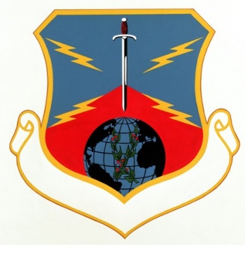 Coat of arms (crest) of the 836th Air Division, US Air Force
