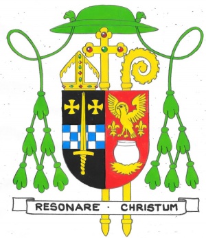 Arms (crest) of John Joseph Wright
