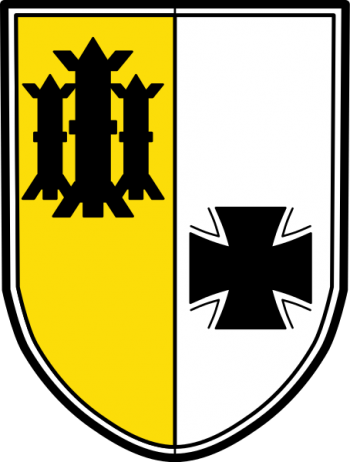 Coat of arms (crest) of the Armoured Battalion 524, German Army