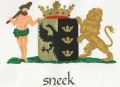 Wapen van Sneek/Arms (crest) of Sneek