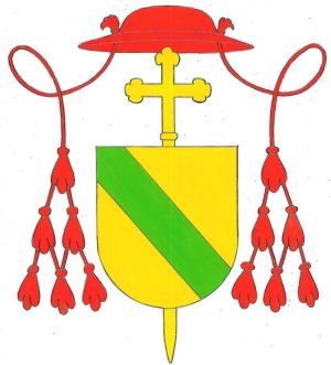 Arms (crest) of Egidio Álvarez de Albornoz y Luna