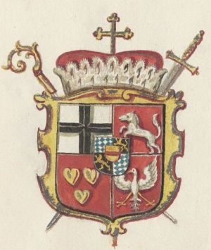 Arms of Ferdinand von Bayern