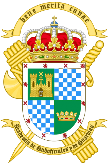 Coat of arms (crest) of Non-Commissioned Officers and Guards Academy, Guardia Civil