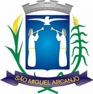Arms (crest) of São Miguel Arcanjo (São Paulo)