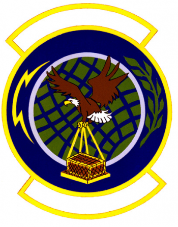Coat of arms (crest) of the 46th Aerial Port Squadron, US Air Force