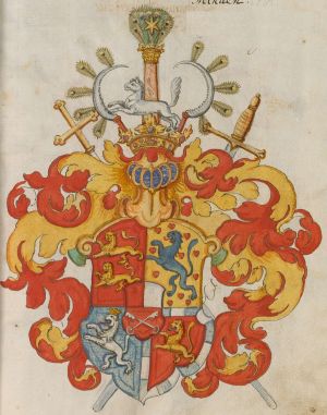 Arms of Heinrich Julius von Braunschweig-Lüneburg