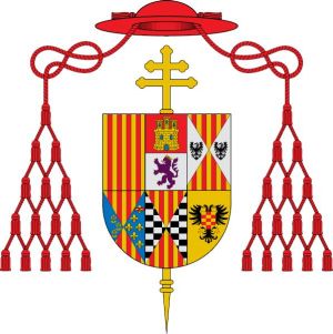 Arms (crest) of Pascual de Aragón