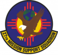 27th Mission Support Squadron, US Air Force.png